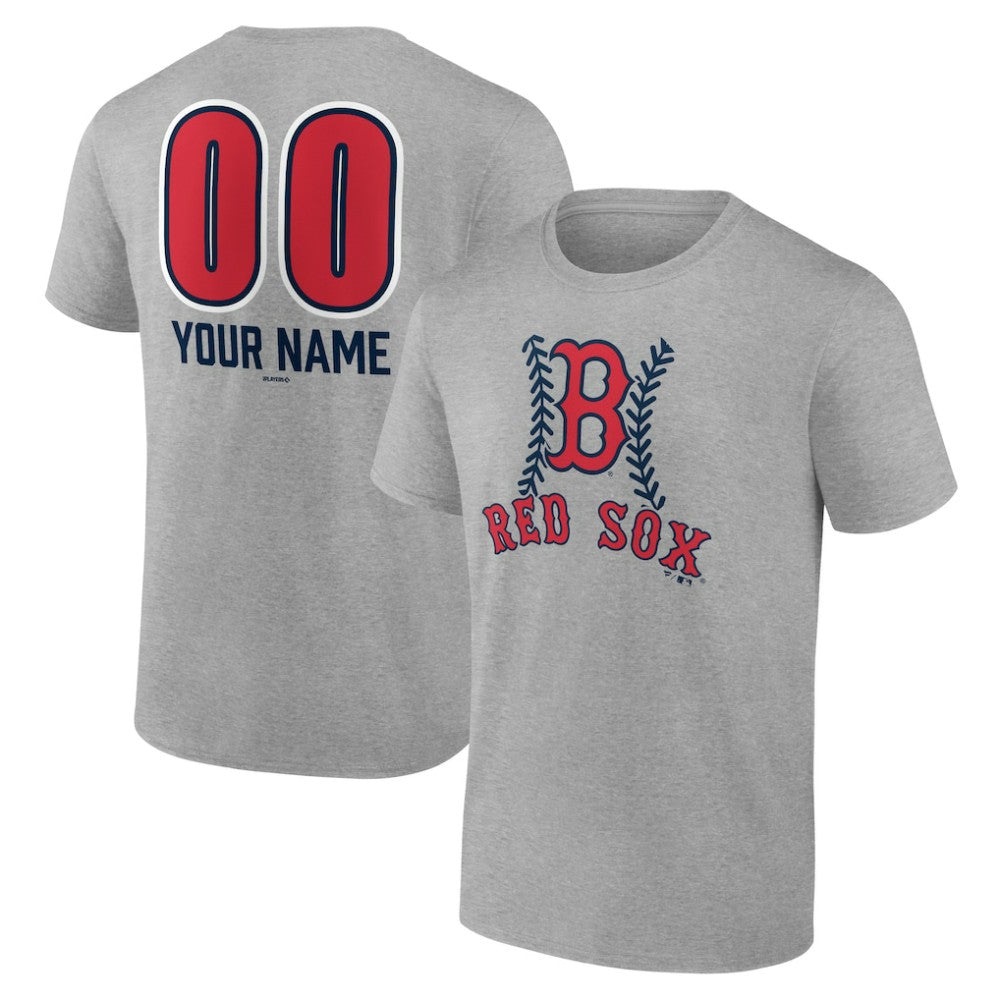 Boston Red Sox Personalized Name & Number Fastball T-Shirt | MLB Outlet