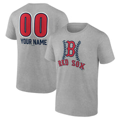 Boston Red Sox Personalized Name & Number Fastball T-Shirt | MLB Outlet
