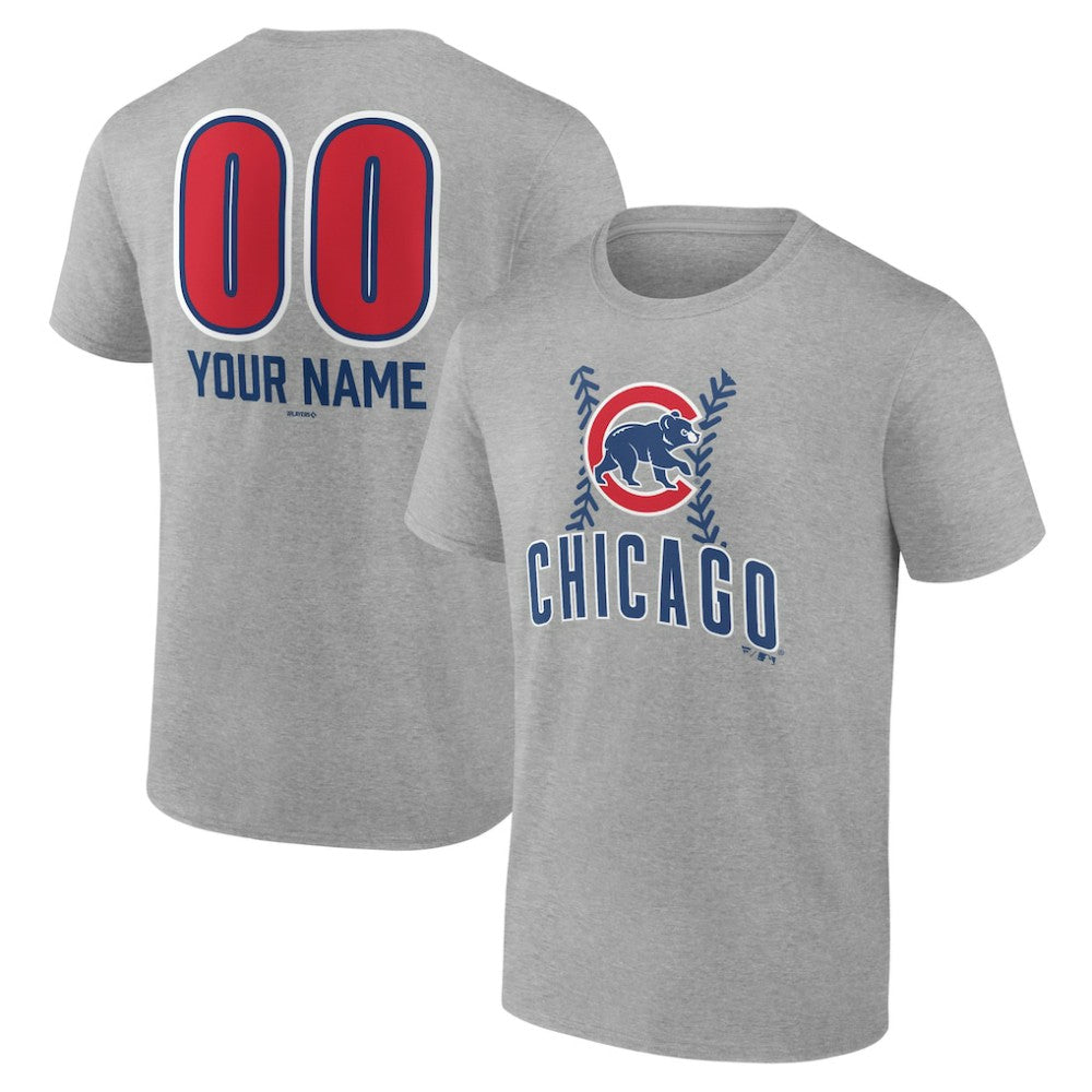 Chicago Cubs Personalized Name & Number Fastball T-Shirt | MLB Near me