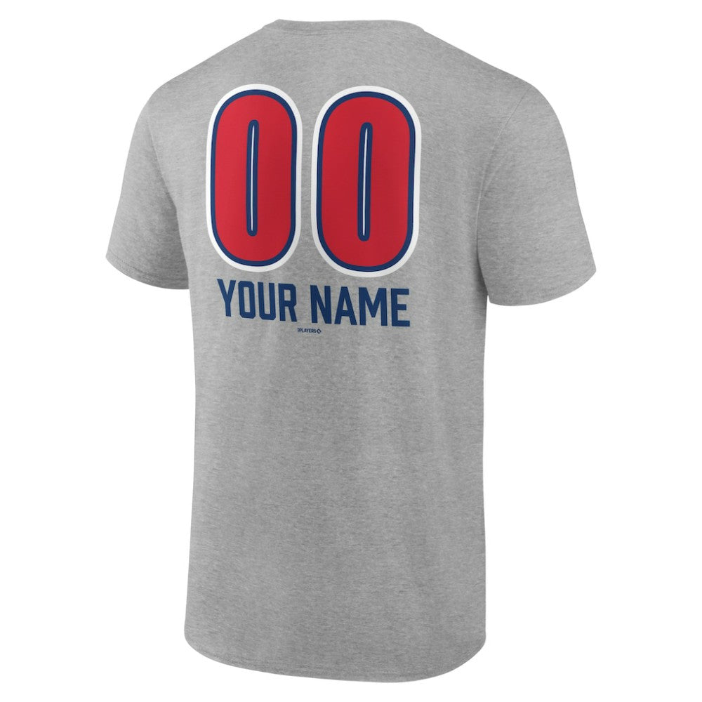 Chicago Cubs Personalized Name & Number Fastball T-Shirt | MLB Near me