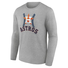 Houston Astros Personalized Name & Number Fastball Long Sleeve T-Shirt | MLB On Sale