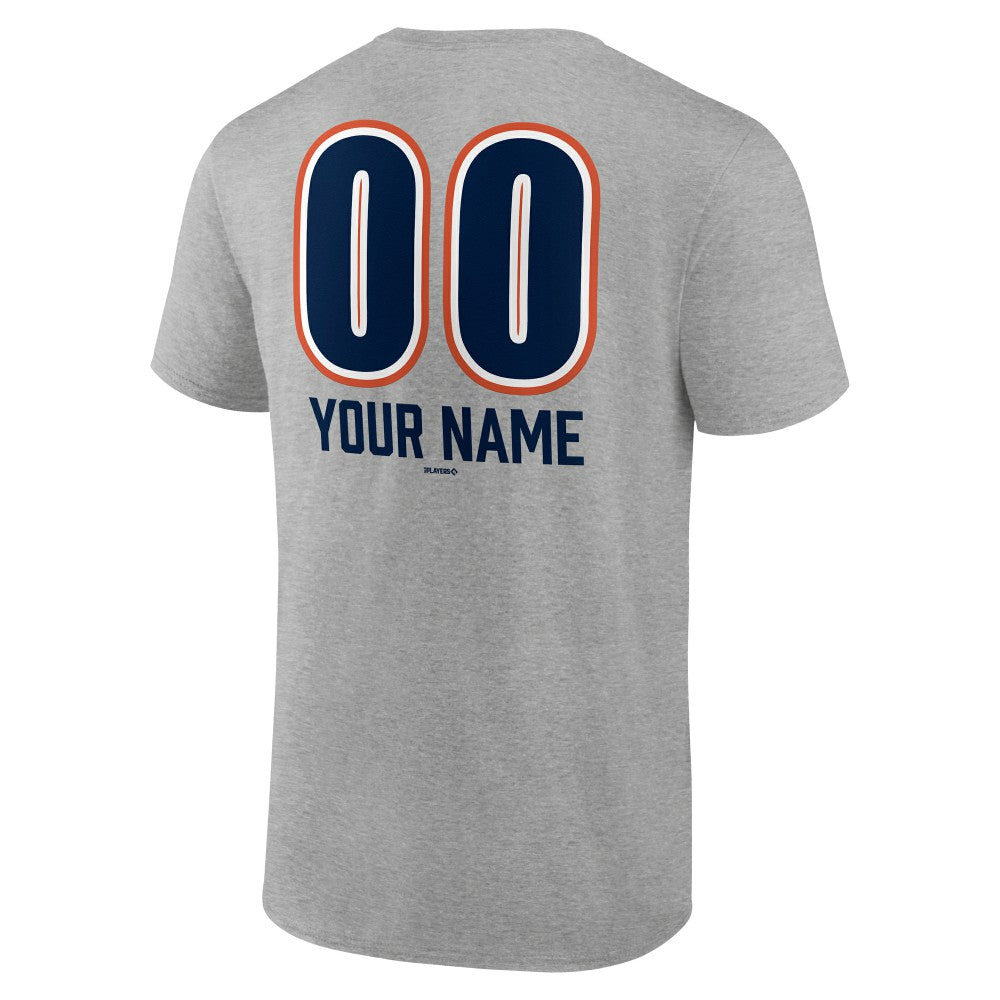 Houston Astros Personalized Name & Number Fastball T-Shirt | MLB Outlet
