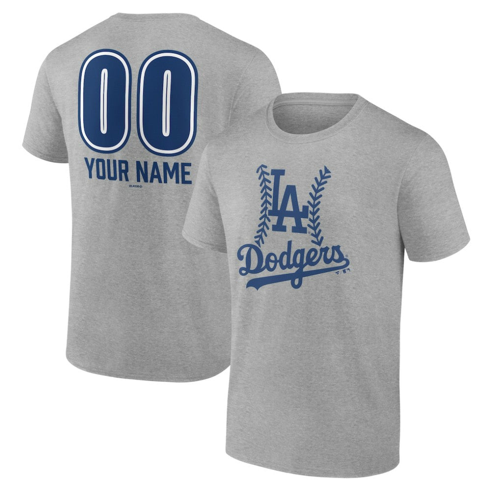 Los Angeles Dodgers Personalized Name & Number Fastball T-Shirt | MLB For sale