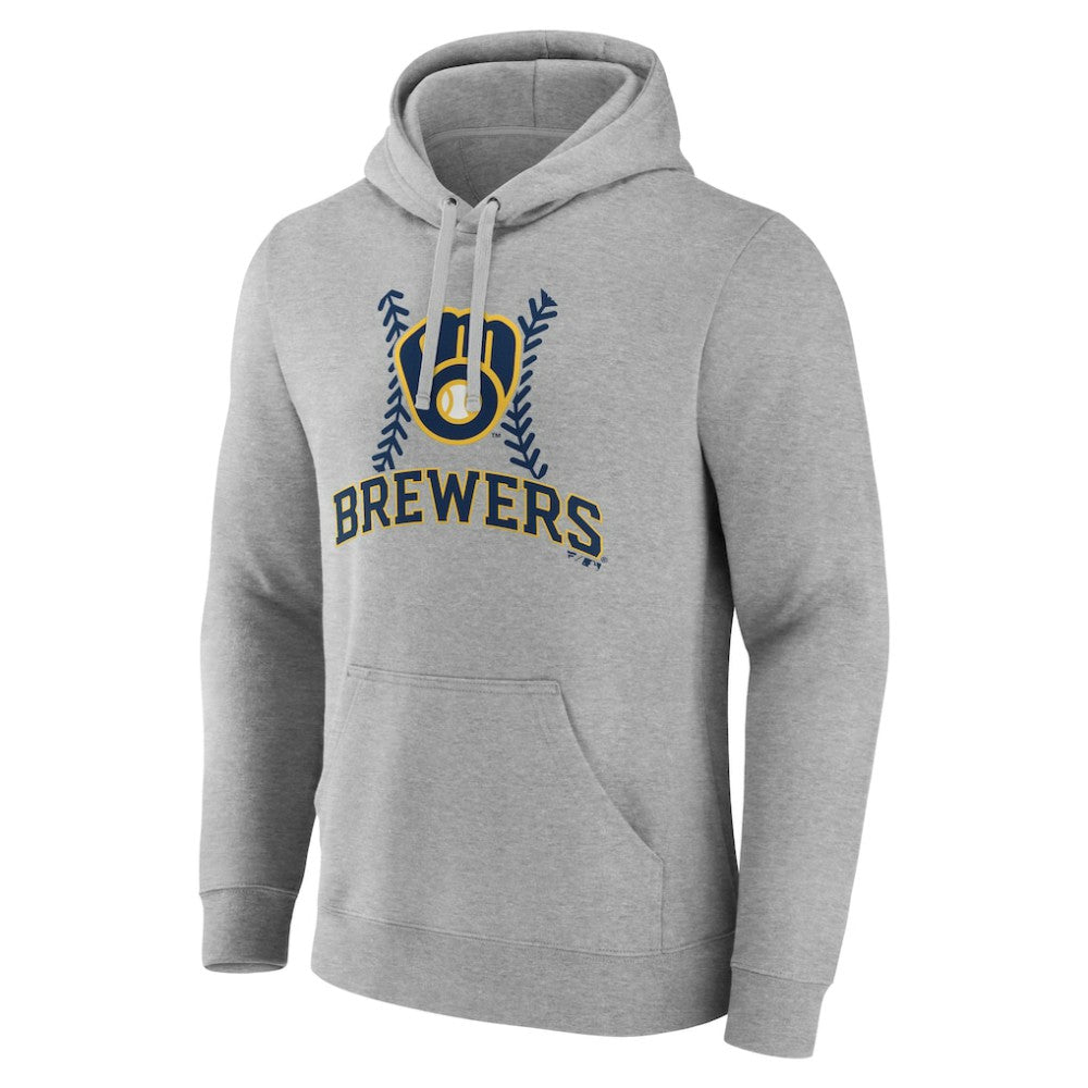 Milwaukee Brewers Personalized Name & Number Fastball Pullover Hoodie | MLB For sale