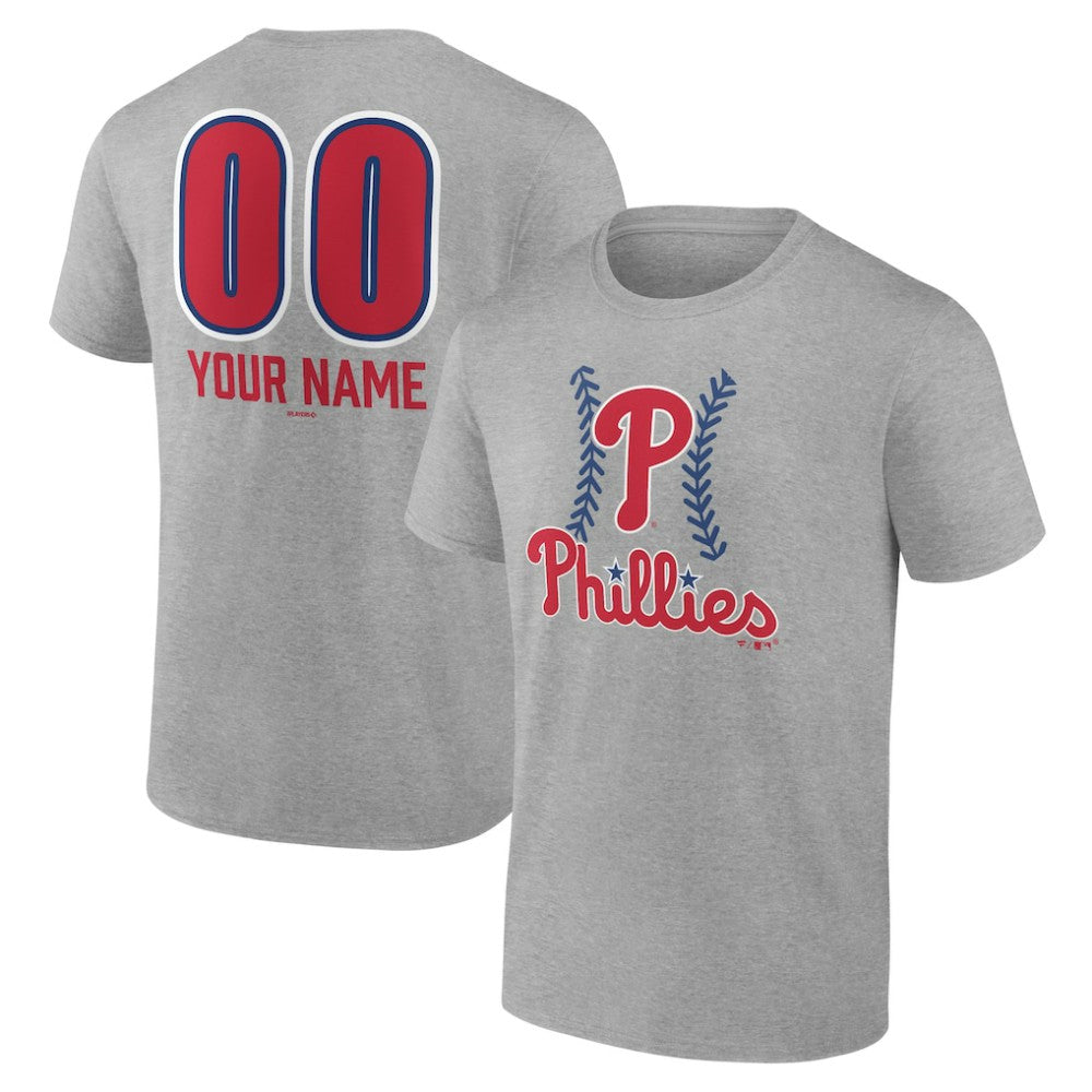Philadelphia Phillies Personalized Name & Number Fastball T-Shirt | MLB Outlet