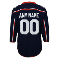 Columbus Blue Jackets Youth Home Replica Custom Jersey Sale