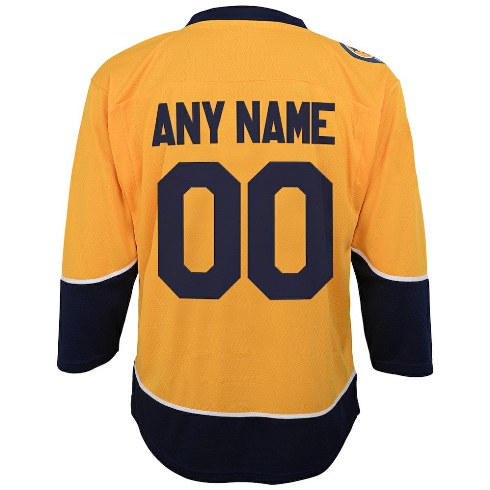 Nashville Predators Youth Home Replica Custom Jersey Sale