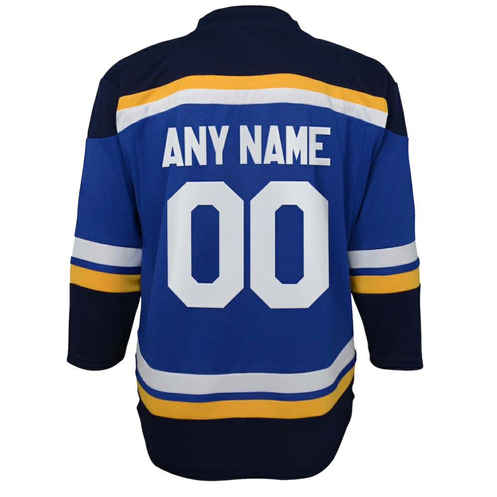 St. Louis Blues Youth Home Replica Custom Jersey Sale