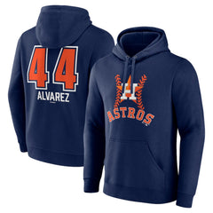 Yordan Alvarez Houston Astros Fastball Player Name & Number Pullover Hoodie | MLB Near me