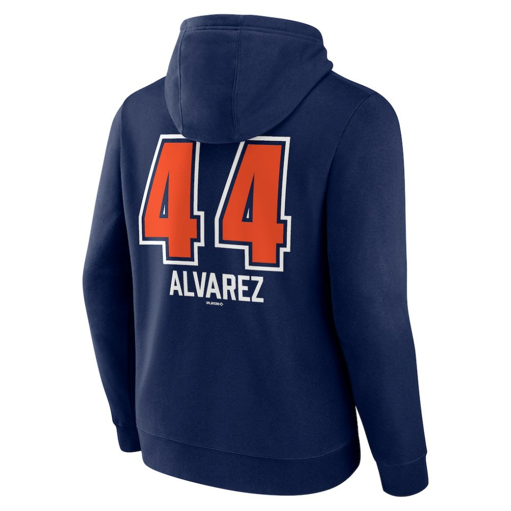 Yordan Alvarez Houston Astros Fastball Player Name & Number Pullover Hoodie | MLB Near me