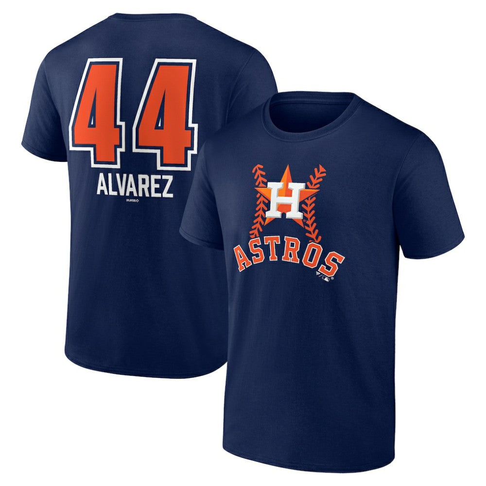 Yordan Alvarez Houston Astros Fastball Player Name & Number T-Shirt | MLB Shop