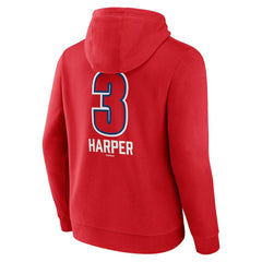 Bryce Harper Philadelphia Phillies Fastball Player Name & Number Pullover Hoodie | MLB For sale