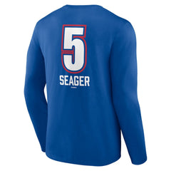 Corey Seager Texas Rangers Fastball Player Name & Number Long Sleeve T-Shirt | MLB Outlet