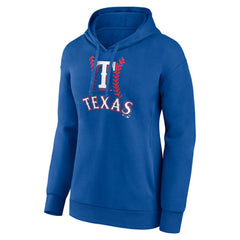 Corey Seager Texas Rangers Women's Fastball Player Name & Number Pullover Hoodie | MLB On Sale