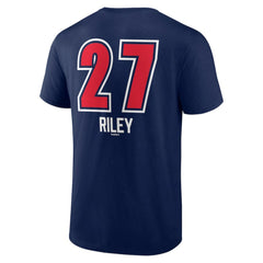 Austin Riley Atlanta Braves Fastball Player Name & Number T-Shirt | MLB For sale