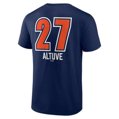 Jose Altuve Houston Astros Fastball Player Name & Number T-Shirt | MLB For sale