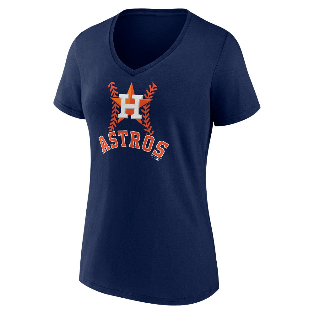 Jose Altuve Houston Astros Women's Fastball Player Name & Number V-Neck T-Shirt | MLB Near me