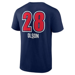 Matt Olson Atlanta Braves Fastball Player Name & Number T-Shirt | MLB Sale