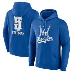 Freddie Freeman Los Angeles Dodgers Fastball Player Name & Number Pullover Hoodie | MLB Outlet