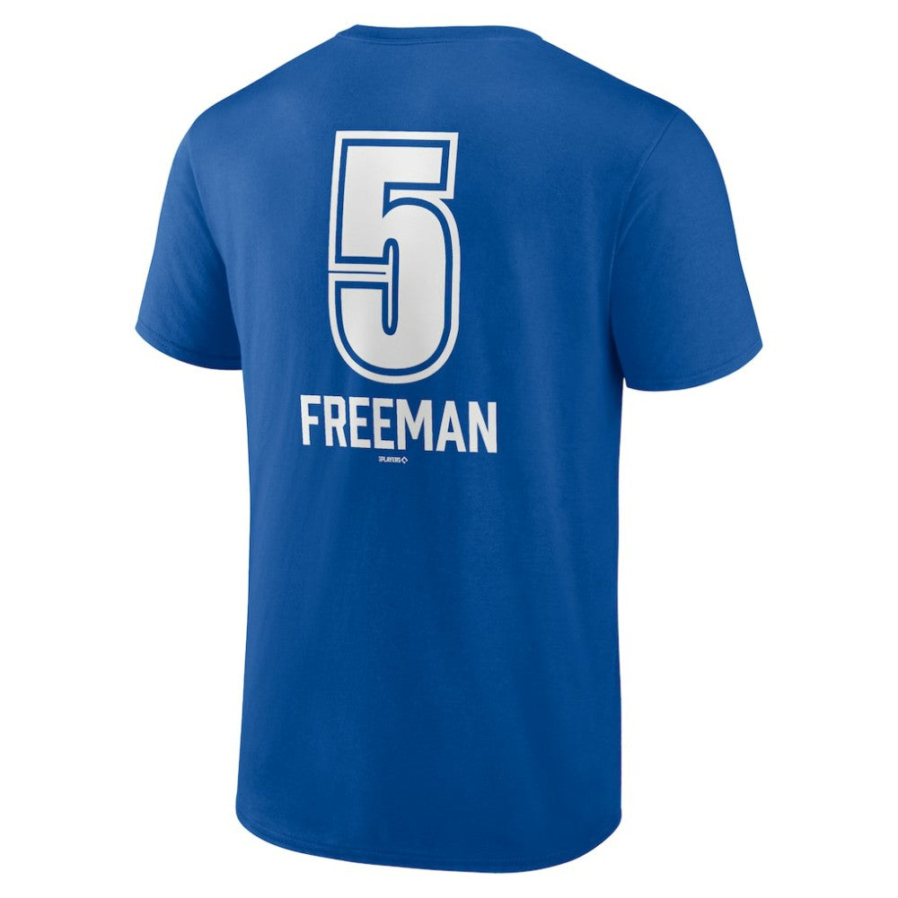 Freddie Freeman Los Angeles Dodgers Fastball Player Name & Number T-Shirt | MLB On Sale