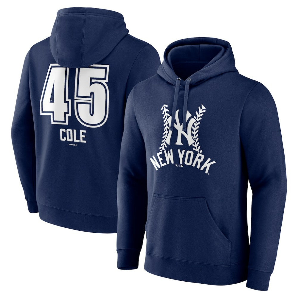 Gerrit Cole New York Yankees Fastball Player Name & Number Pullover Hoodie | MLB Sale