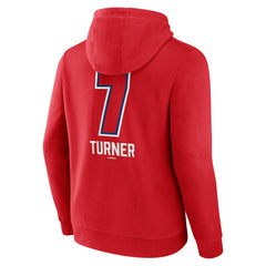 Trea Turner Philadelphia Phillies Fastball Player Name & Number Pullover Hoodie | MLB Outlet
