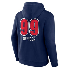 Spencer Strider Atlanta Braves Fastball Player Name & Number Pullover Hoodie | MLB For sale