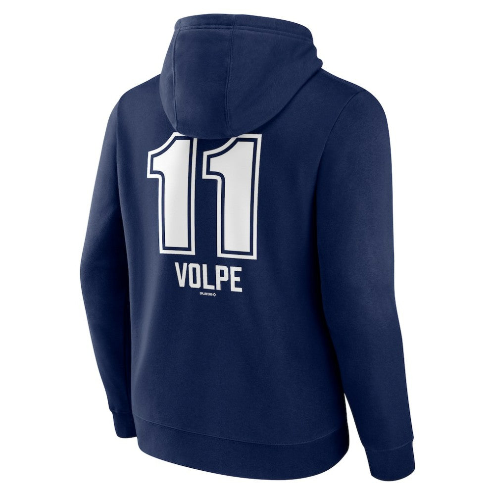Anthony Volpe New York Yankees Fastball Player Name & Number Pullover Hoodie | MLB Outlet
