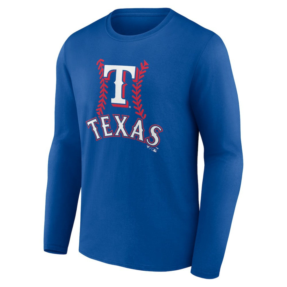 Josh Jung Texas Rangers Fastball Player Name & Number Long Sleeve T-Shirt | MLB US