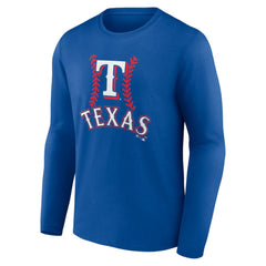 Josh Jung Texas Rangers Fastball Player Name & Number Long Sleeve T-Shirt | MLB US