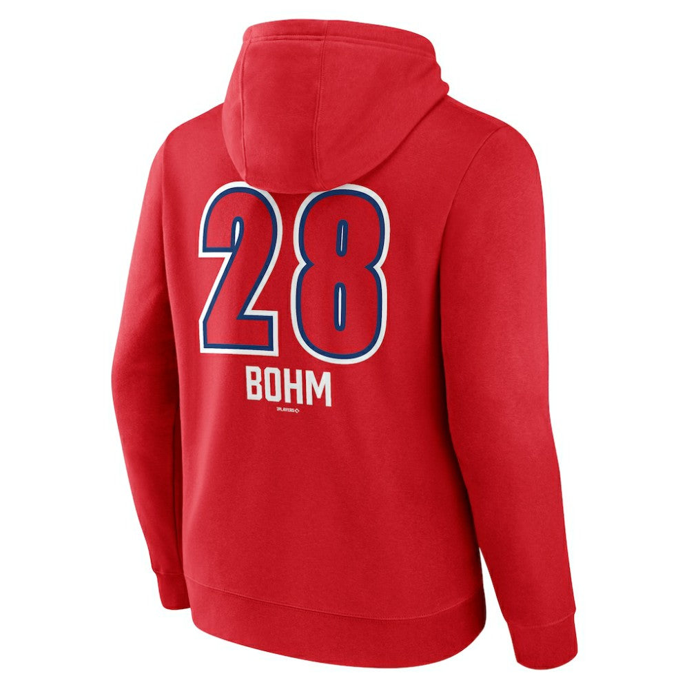 Alec Bohm Philadelphia Phillies Fastball Player Name & Number Pullover Hoodie | MLB Shop