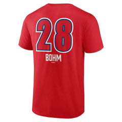 Alec Bohm Philadelphia Phillies Fastball Player Name & Number T-Shirt | MLB Shop