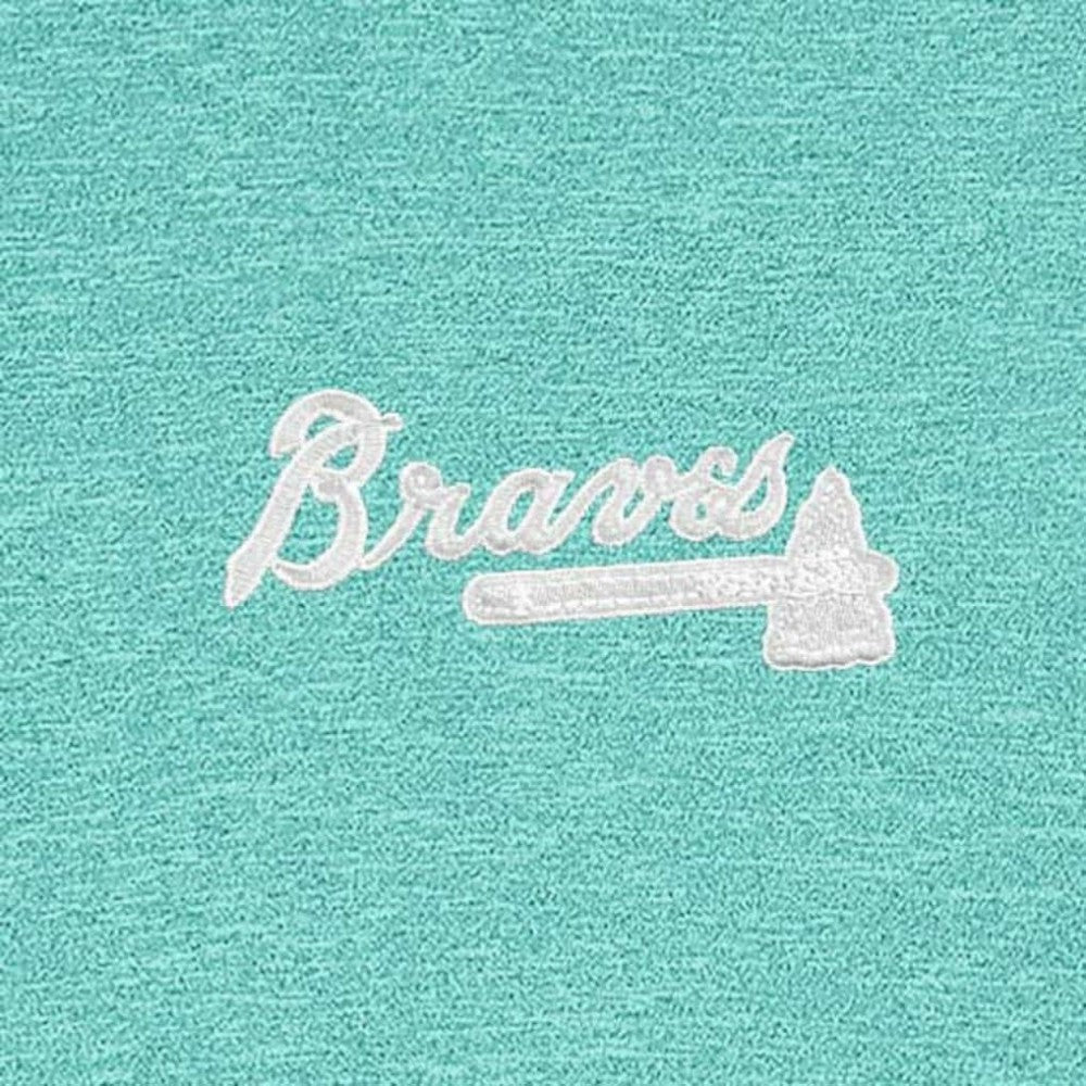 Atlanta Braves Antigua Hunk Quarter-Zip Top | MLB New