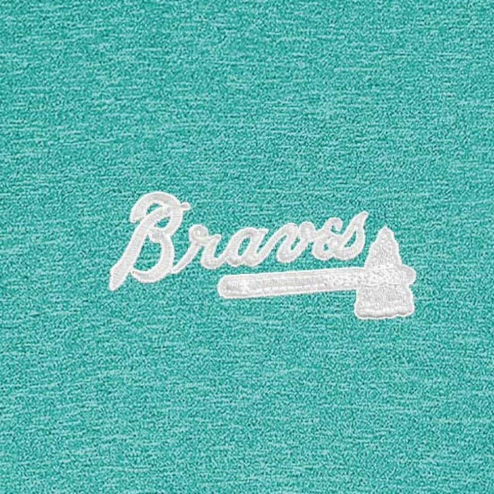 Atlanta Braves Antigua Hunk Quarter-Zip Top | MLB For sale