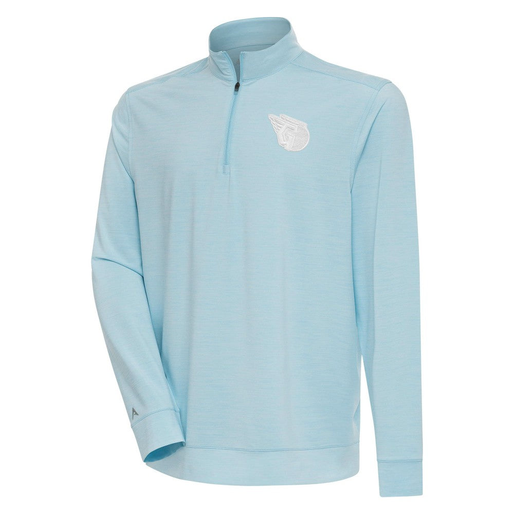 Cleveland Guardians Antigua Bright Quarter-Zip Pullover Top | MLB Near me