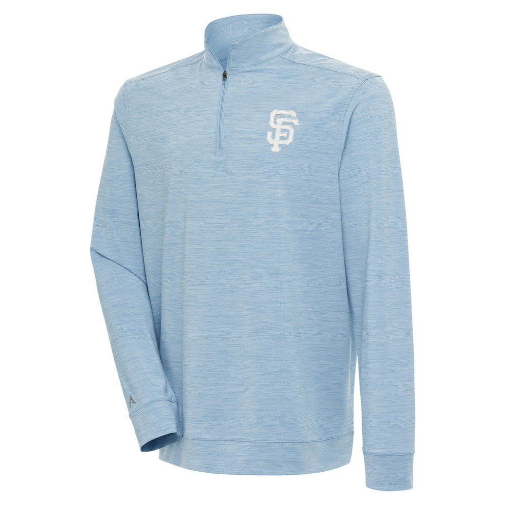 San Francisco Giants Antigua Bright Quarter-Zip Pullover Top | MLB US