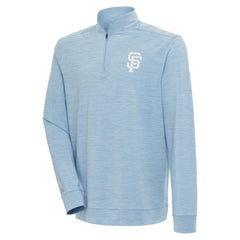 San Francisco Giants Antigua Bright Quarter-Zip Pullover Top | MLB US