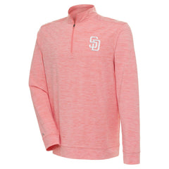 San Diego Padres Antigua Bright Quarter-Zip Pullover Top | MLB US