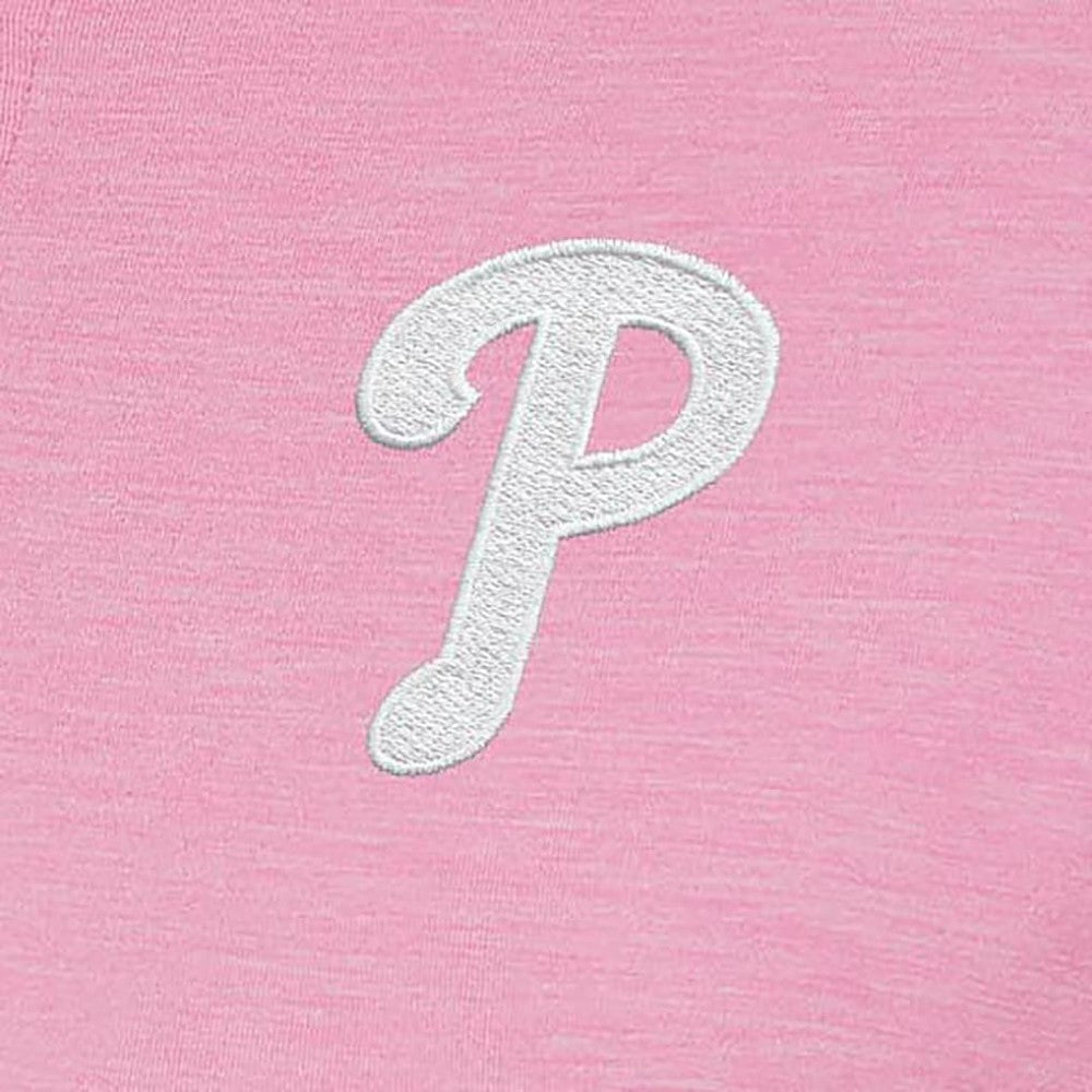 Philadelphia Phillies Antigua Women's Mentor Quarter-Zip Pullover Top | MLB Online