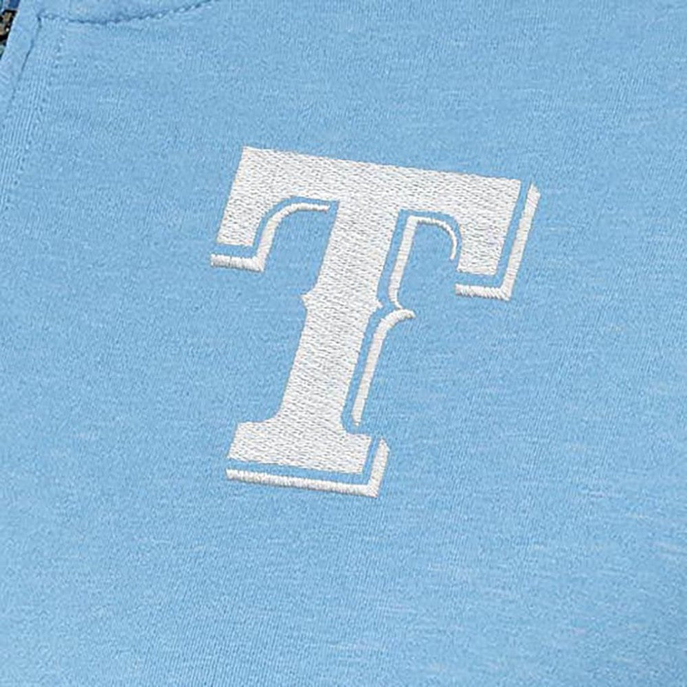 Texas Rangers Antigua Women's Mentor Quarter-Zip Pullover Top | MLB US