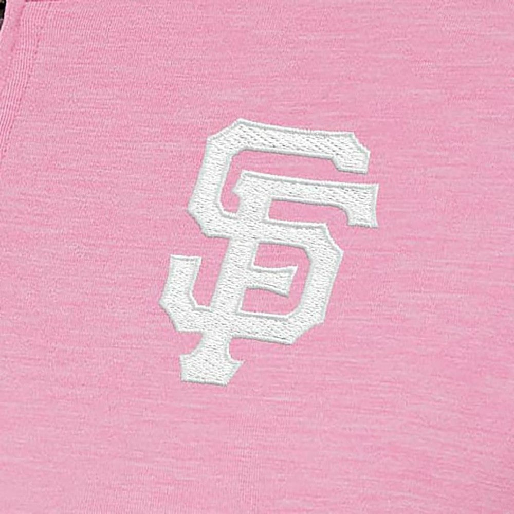 San Francisco Giants Antigua Women's Mentor Quarter-Zip Pullover Top | MLB Sale