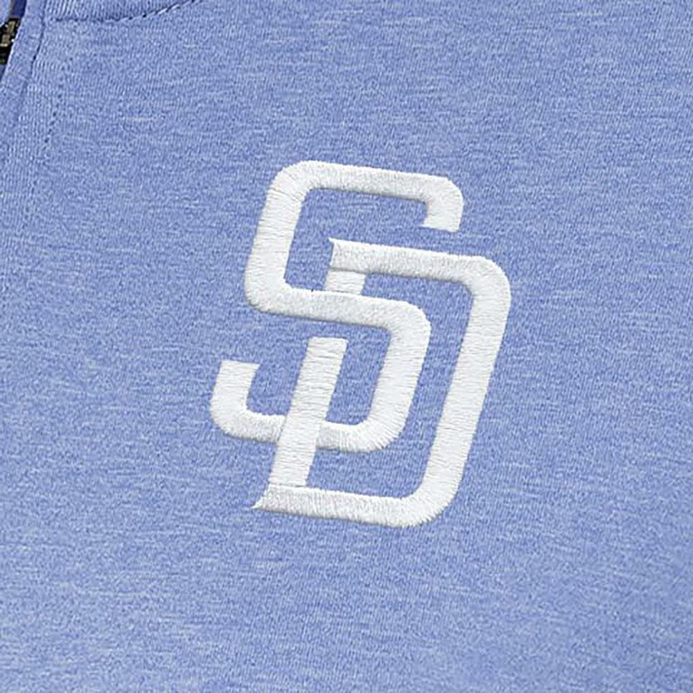 San Diego Padres Antigua Women's Mentor Quarter-Zip Pullover Top | MLB Discount