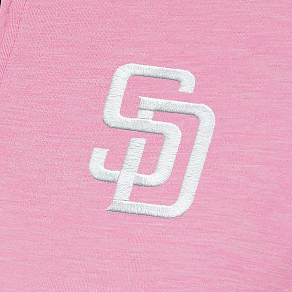 San Diego Padres Antigua Women's Mentor Quarter-Zip Pullover Top | MLB Discount