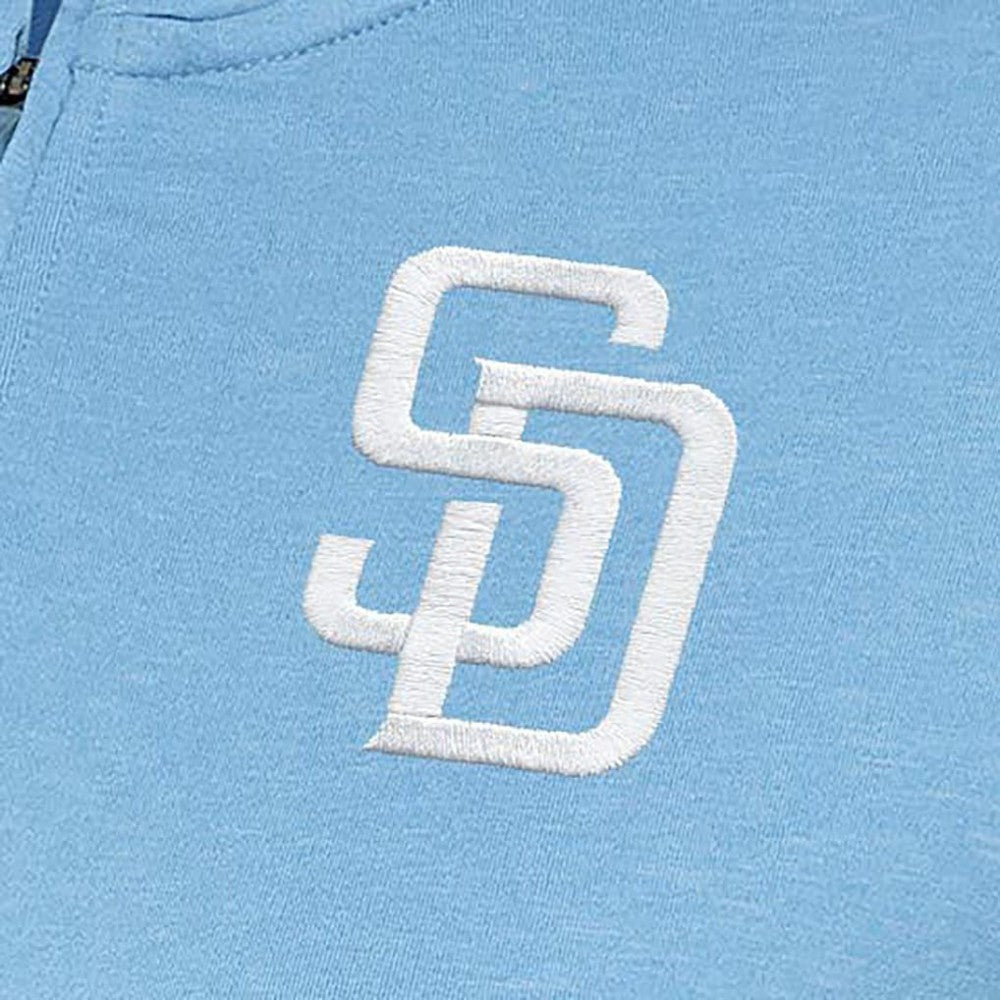 San Diego Padres Antigua Women's Mentor Quarter-Zip Pullover Top | MLB Sale