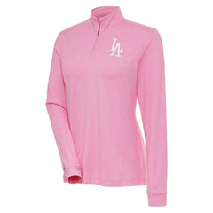 Los Angeles Dodgers Antigua Women's Mentor Quarter-Zip Pullover Top | MLB US