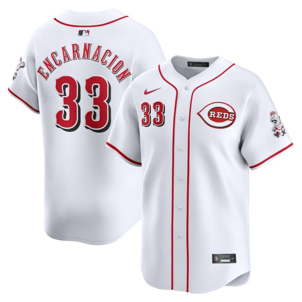 Christian Encarnacion-Strand Cincinnati Reds Nike Home Limited Player Jersey | MLB Outlet