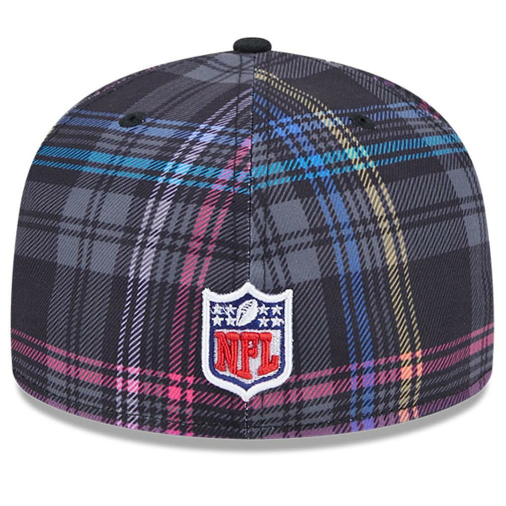 Jacksonville Jaguars New Era 2024 NFL Crucial Catch Plaid 59FIFTY Fitted Hat