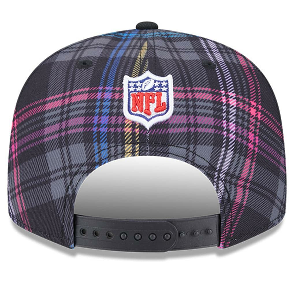 Jacksonville Jaguars New Era 2024 NFL Crucial Catch Plaid 9FIFTY Snapback Hat