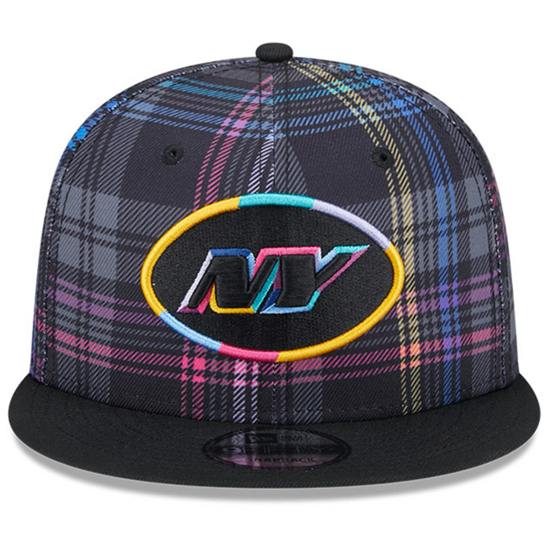 New York Jets New Era 2024 NFL Crucial Catch Plaid 9FIFTY Snapback Hat