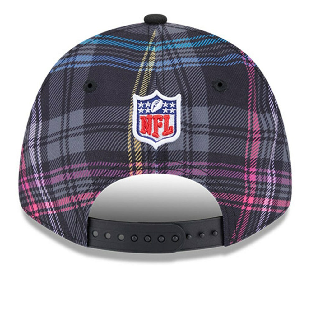Jacksonville Jaguars New Era 2024 NFL Crucial Catch Plaid 9FORTY Adjustable Hat